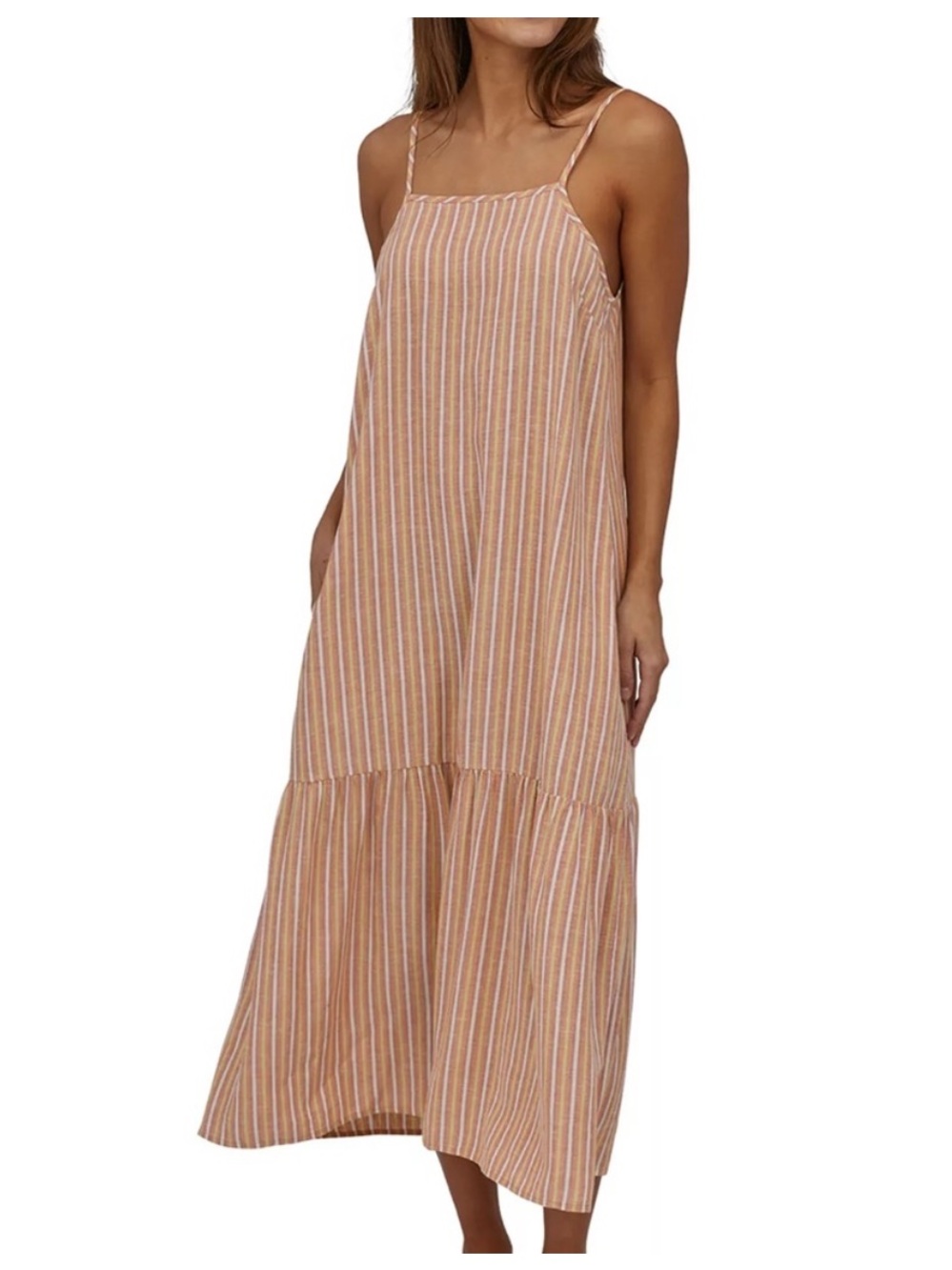 Patagonia Women's Garden Island Tiered Dress Multicolor